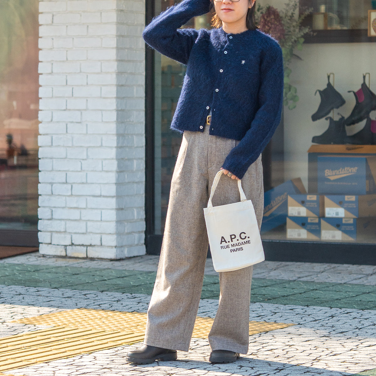 TOTE LOU RUE MADAME SMALL 2.0 COTON LEGER<br>(23262102229) <br>A.P.C.(バッグ)