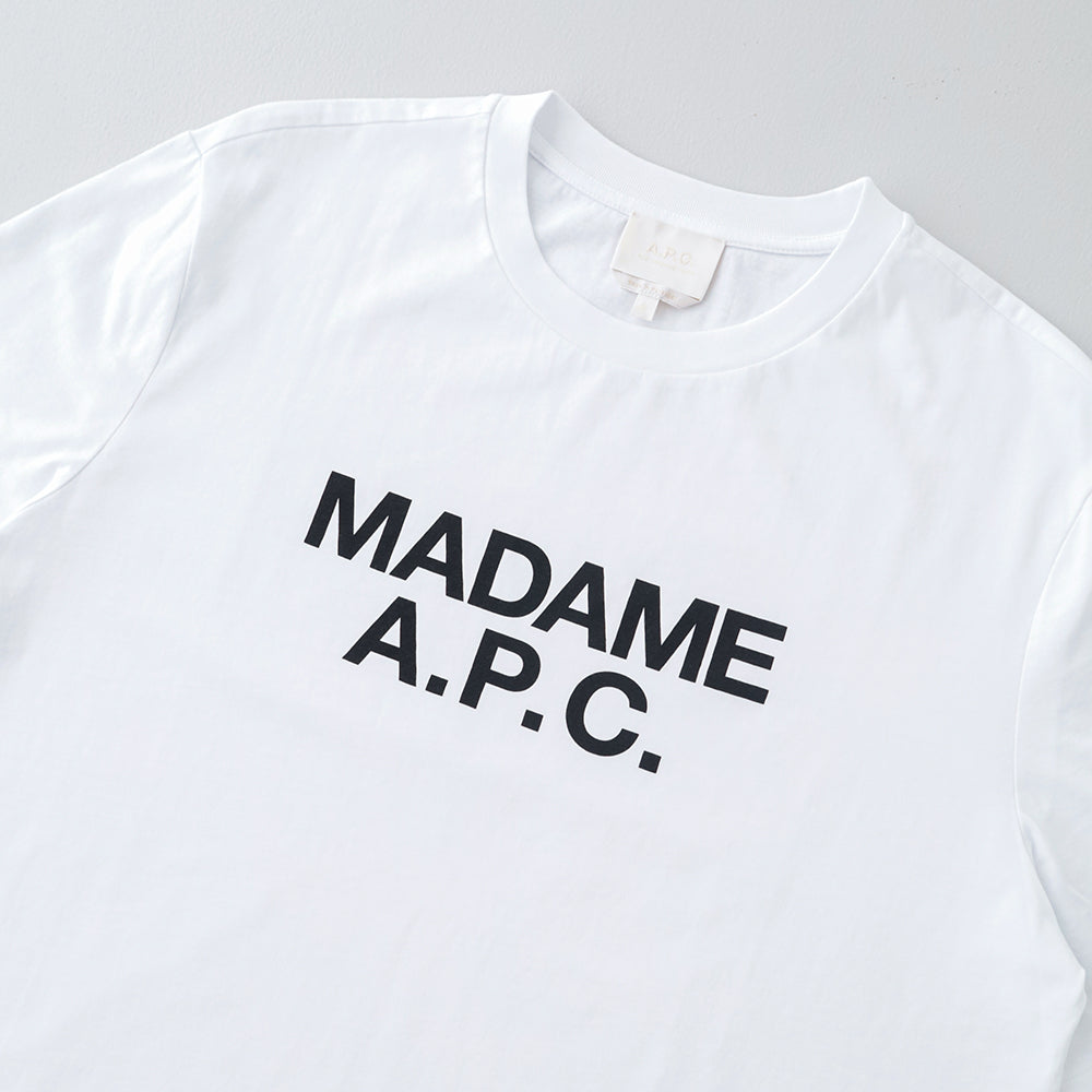 アー・ペー・セー <br>Tシャツ マダム <br>(24263192281) <br>T-SHIRT MADAME <br>A.P.C.(レディース/メンズ) <br>【2026春夏】
