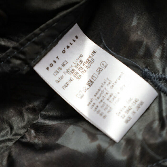 ポストオーバーオールズロイヤルトラベラーシャツ-1/2(1267BNC3)RoyalTravelerShirt1/2nylonforestcamoPOSTOVERALLS(メンズ)【2024秋冬】*送料無料*【後払い決済不可】*
