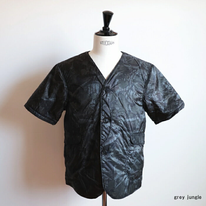ポストオーバーオールズロイヤルトラベラーシャツ-1/2(1267BNC3)RoyalTravelerShirt1/2nylonforestcamoPOSTOVERALLS(メンズ)【2024秋冬】*送料無料*【後払い決済不可】*
