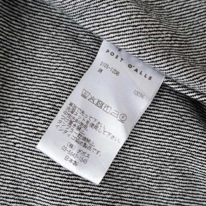 ポストオーバーオールズElRanchero3(12oz.denim)(310512DB)ElRanchero3(12oz.denim)POSTOVERALLS(メンズ)【2025秋冬】*送料無料*【後払い決済不可】*