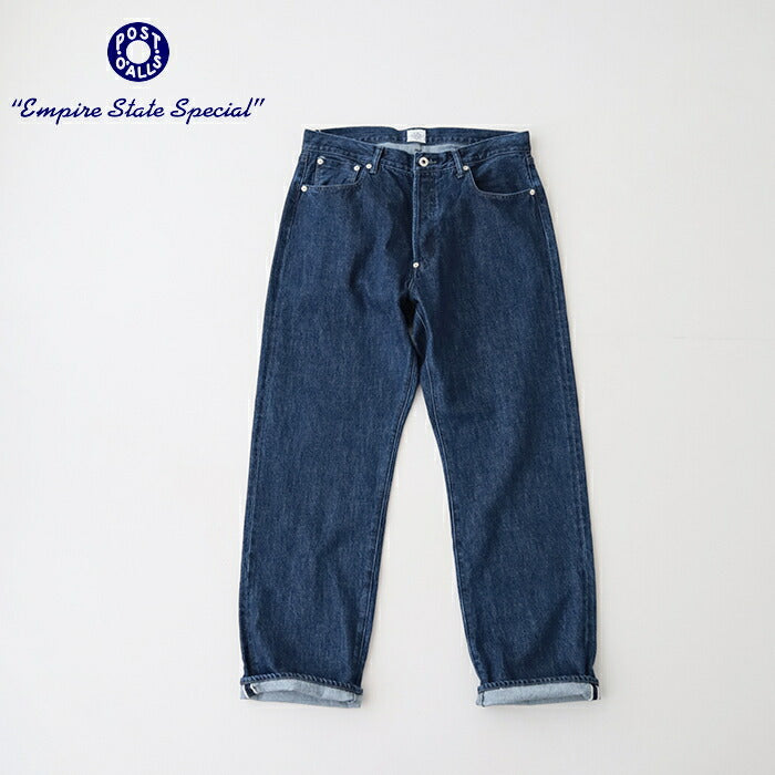 ポストオーバーオールズNo.10FivePocket(12oz.denim)(332412DI)No.10FivePocket(12oz.denim)POSTOVERALLS(メンズ)【2025秋冬】*送料無料*【後払い決済不可】*