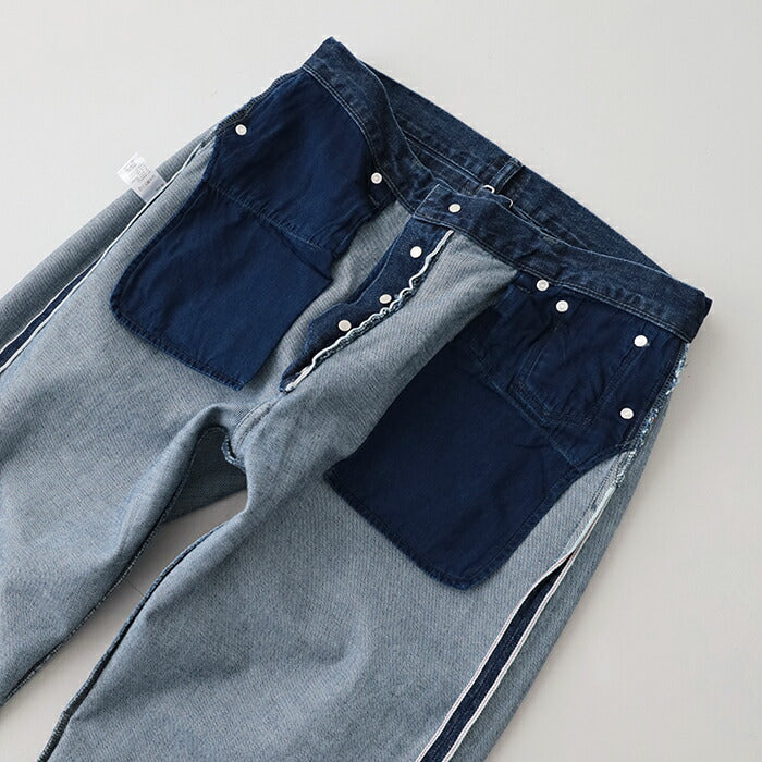 ポストオーバーオールズNo.10FivePocket(12oz.denim)(332412DI)No.10FivePocket(12oz.denim)POSTOVERALLS(メンズ)【2025秋冬】*送料無料*【後払い決済不可】*
