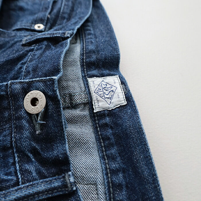 ポストオーバーオールズNo.10FivePocket(12oz.denim)(332412DI)No.10FivePocket(12oz.denim)POSTOVERALLS(メンズ)【2025秋冬】*送料無料*【後払い決済不可】*
