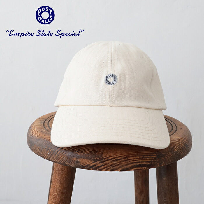 ポストオーバーオールズベースボールキャップ(3903HBTN)BASEBALLCAP(cottonHBT)POSTOVERALLS(帽子)【2025秋冬】*送料無料*【後払い決済不可】*