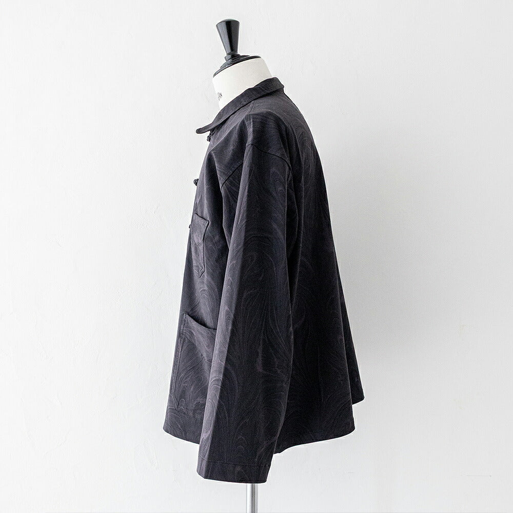 ポストオーバーオールズ  POST Chinois  (swirly mono  S)  (3107B-SM) <br>Post O’Alls(メンズ) <br>