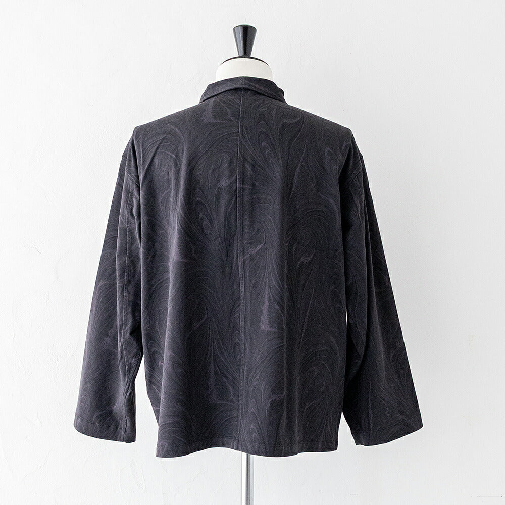 ポストオーバーオールズ  POST Chinois  (swirly mono  S)  (3107B-SM) <br>Post O’Alls(メンズ) <br>
