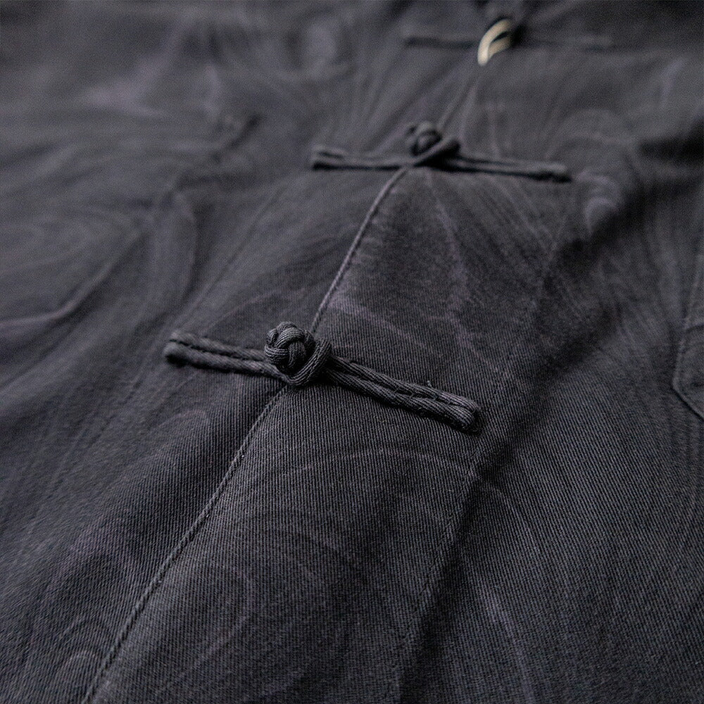 ポストオーバーオールズ  POST Chinois  (swirly mono  S)  (3107B-SM) <br>Post O’Alls(メンズ) <br>