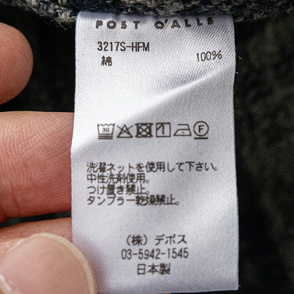 ポストオーバーオールズ  St. Louis 2 (heavy flannel mono)  (3217S-HFM) <br>Post O’Alls(メンズ) <br>