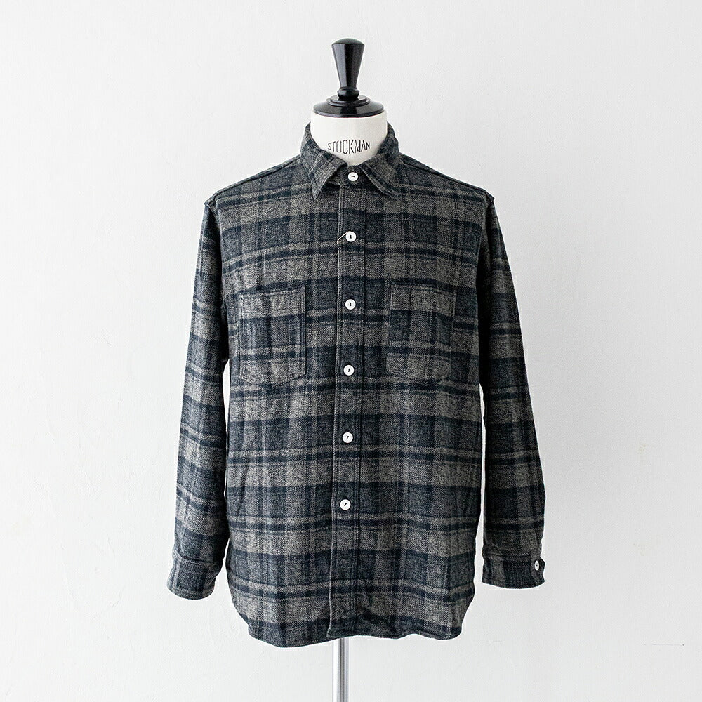 ポストオーバーオールズ  St. Louis 2 (heavy flannel mono)  (3217S-HFM) <br>Post O’Alls(メンズ) <br>