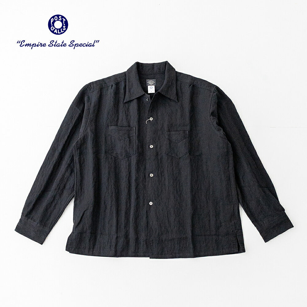 ポストオーバーオールズ  E-Z POST Universal (tencel powder black )  (3233-TPB) <br>Post O’Alls(メンズ) <br>