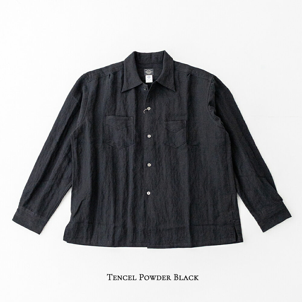 ポストオーバーオールズ  E-Z POST Universal (tencel powder black )  (3233-TPB) <br>Post O’Alls(メンズ) <br>