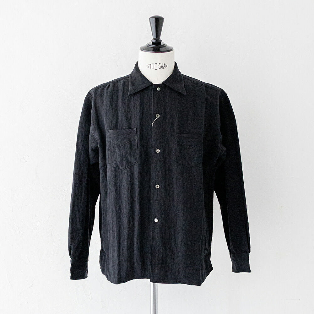 ポストオーバーオールズ  E-Z POST Universal (tencel powder black )  (3233-TPB) <br>Post O’Alls(メンズ) <br>
