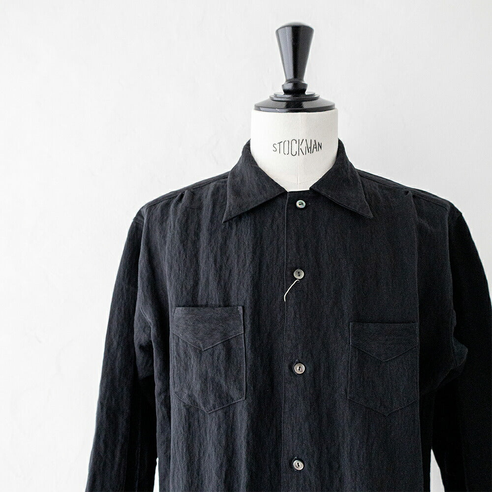 ポストオーバーオールズ  E-Z POST Universal (tencel powder black )  (3233-TPB) <br>Post O’Alls(メンズ) <br>