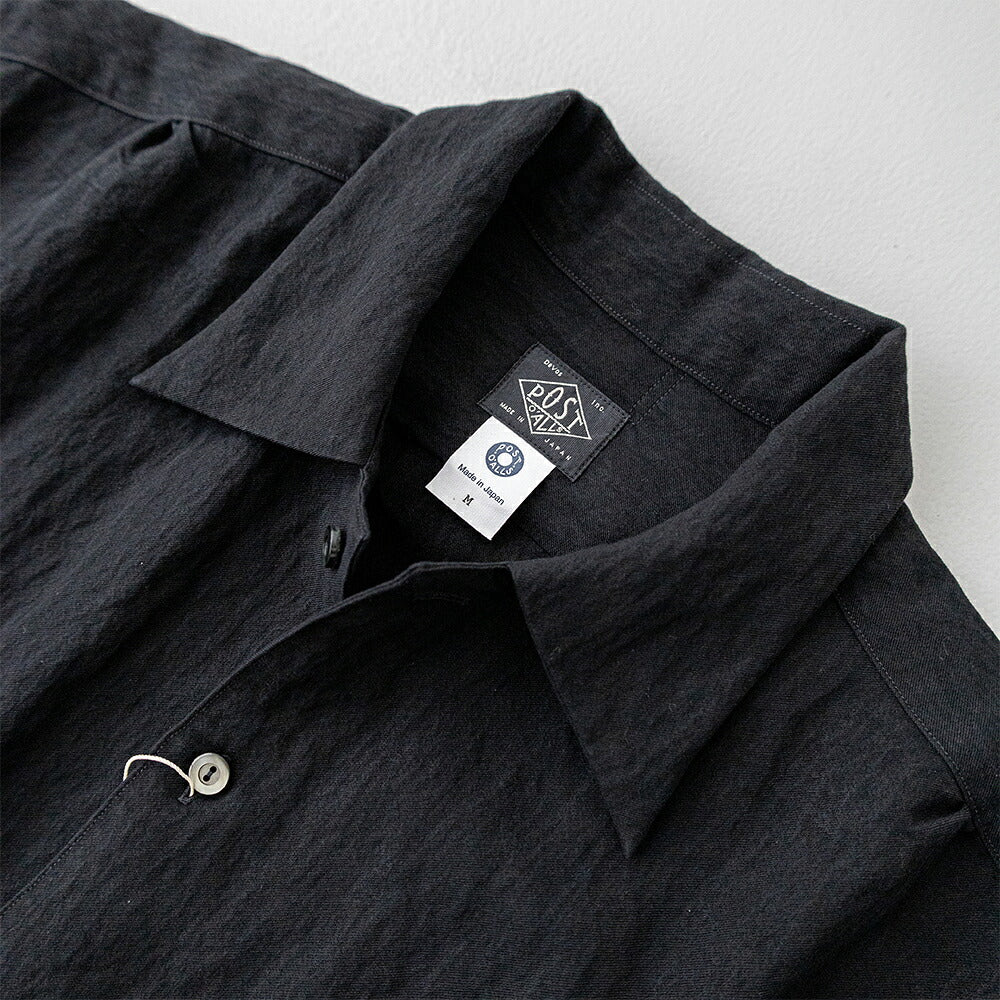 ポストオーバーオールズ  E-Z POST Universal (tencel powder black )  (3233-TPB) <br>Post O’Alls(メンズ) <br>