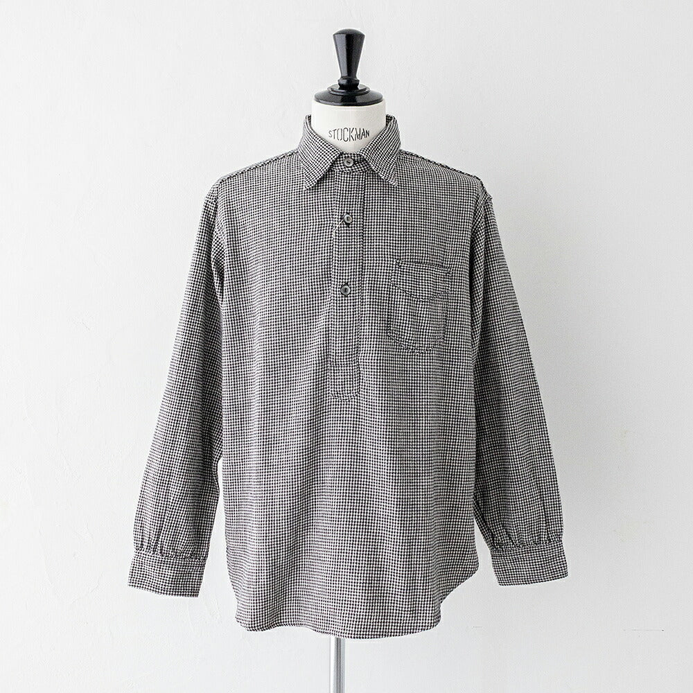 ポストオーバーオールズ  Frontier  cotton (flannel blk x wht)  (3235-CF1)  <br>Post O’Alls(メンズ) <br>