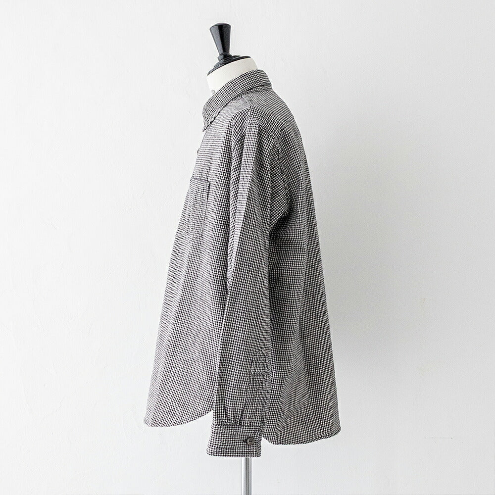 ポストオーバーオールズ  Frontier  cotton (flannel blk x wht)  (3235-CF1)  <br>Post O’Alls(メンズ) <br>