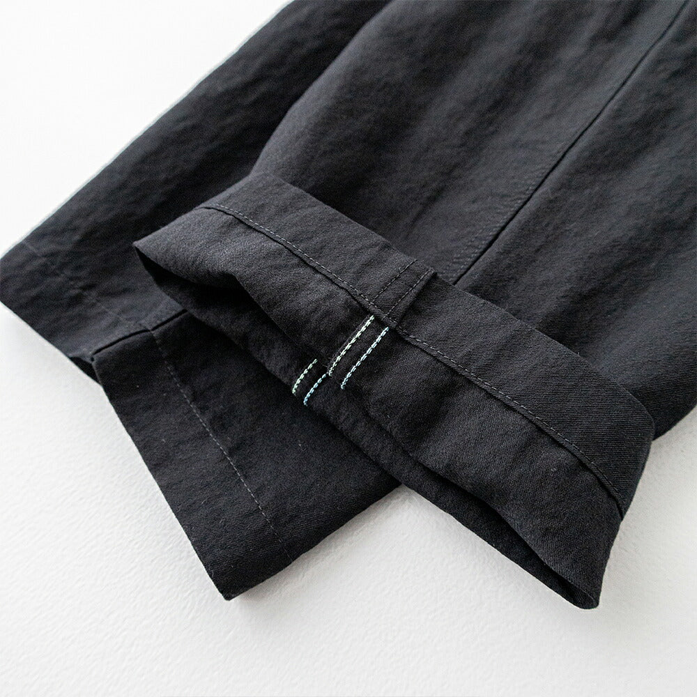 ポストオーバーオールズ  California Pegtop  (tencel powder black )  (3326-TPB)<br>Post O’Alls(メンズ) <br>