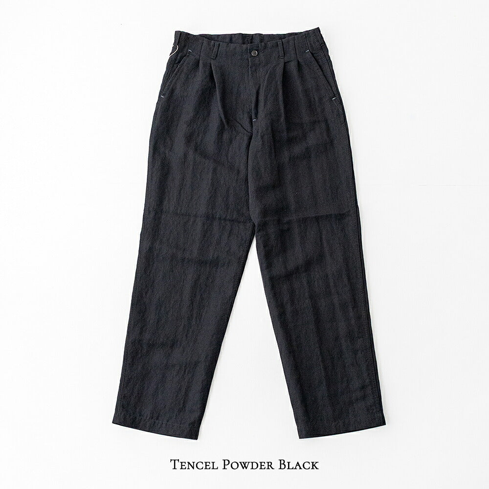 ポストオーバーオールズ  California Pegtop  (tencel powder black )  (3326-TPB)<br>Post O’Alls(メンズ) <br>