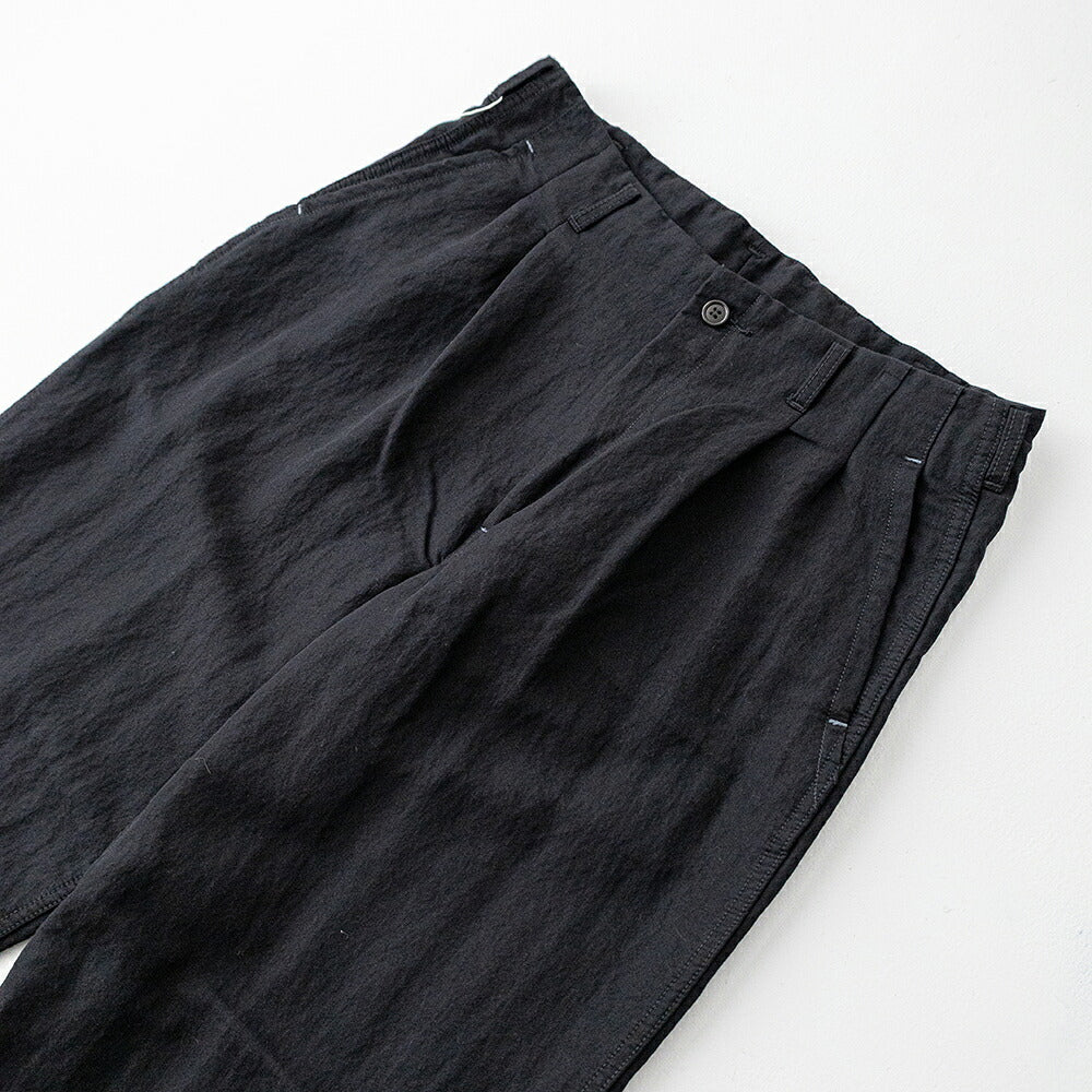 ポストオーバーオールズ  California Pegtop  (tencel powder black )  (3326-TPB)<br>Post O’Alls(メンズ) <br>