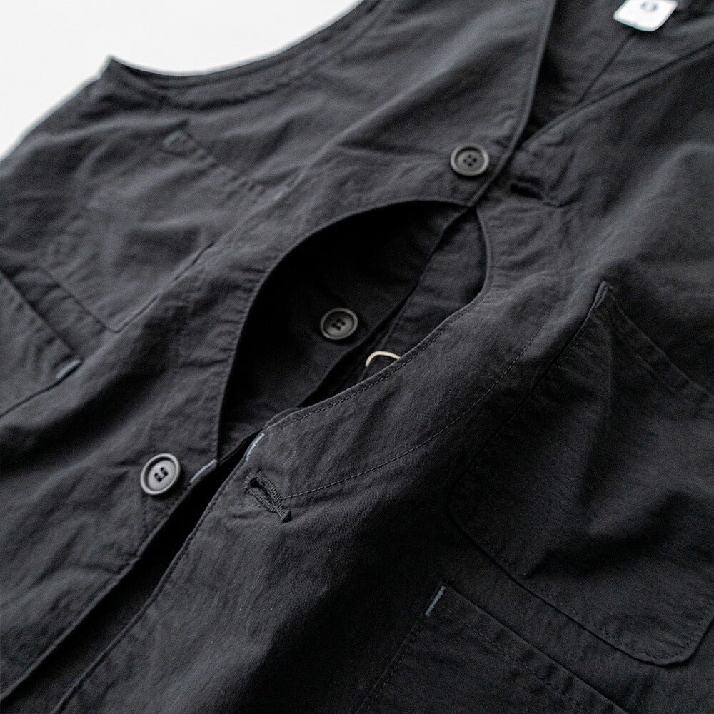ポストオーバーオールズ  Royal Moody  (60/40 twill black )  (3504-ETB)<br>Post O’Alls(メンズ) <br>
