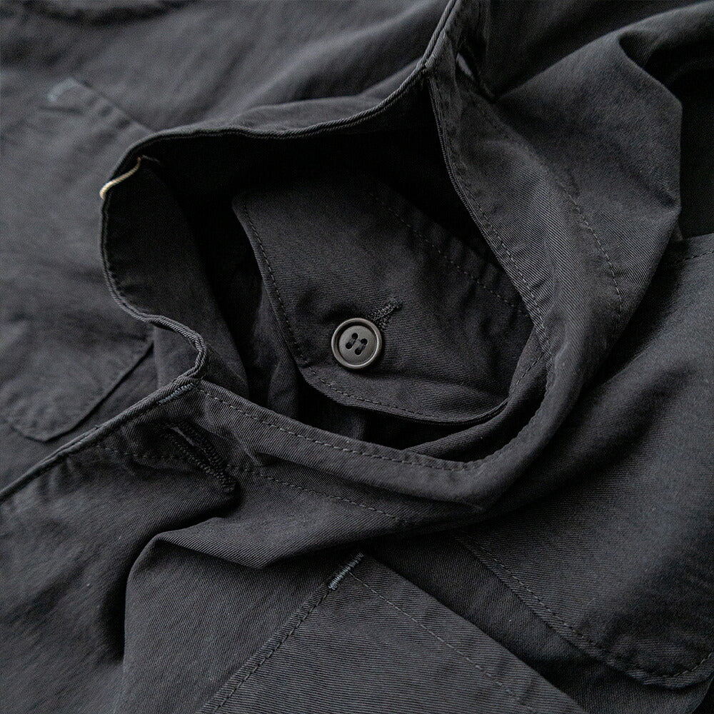 ポストオーバーオールズ  Royal Moody  (60/40 twill black )  (3504-ETB)<br>Post O’Alls(メンズ) <br>