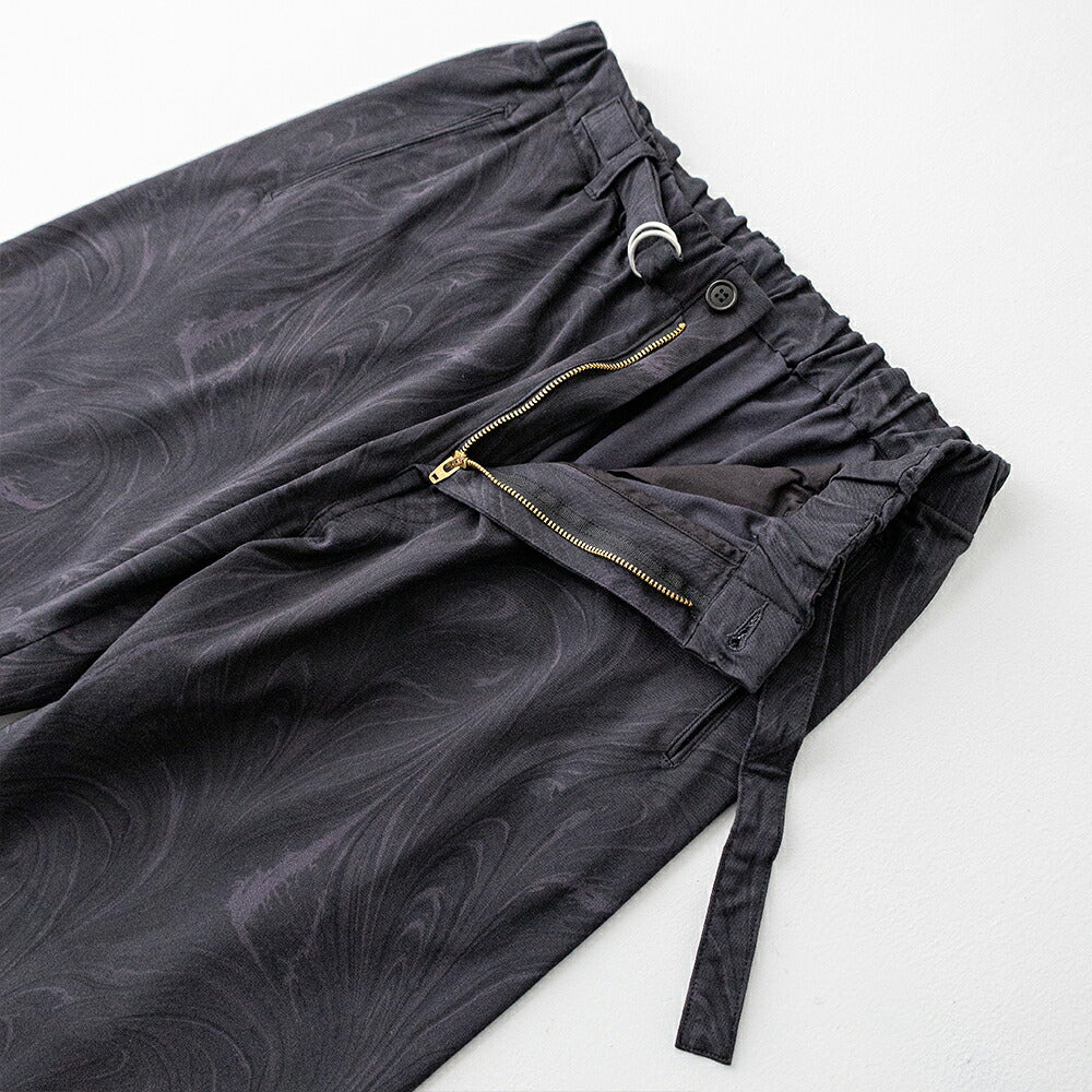 ポストオーバーオールズ  POST Coach Pants (swirly mono )  (3307CP-SM) <br>Post O’Alls(メンズ) <br>