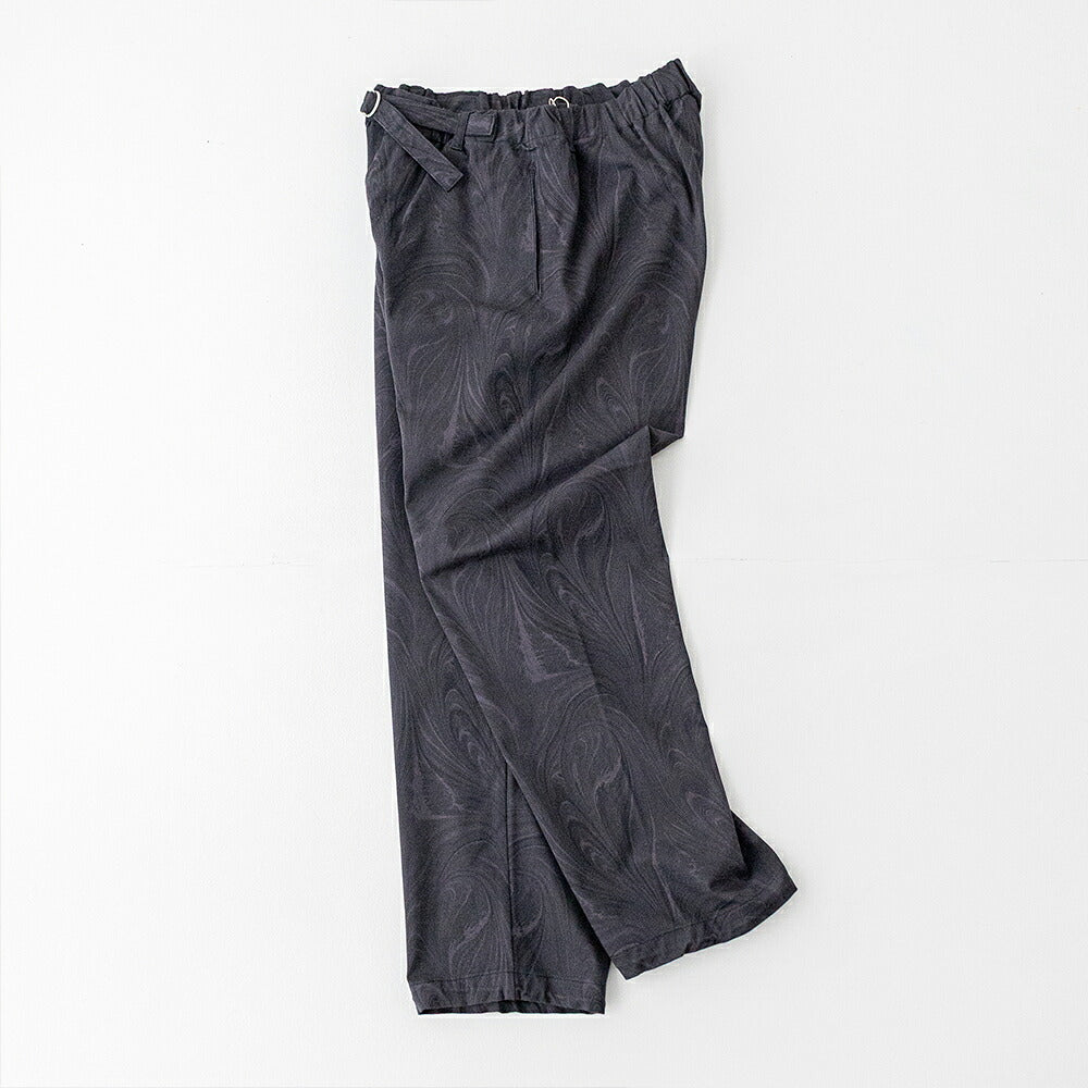 ポストオーバーオールズ  POST Coach Pants (swirly mono )  (3307CP-SM) <br>Post O’Alls(メンズ) <br>