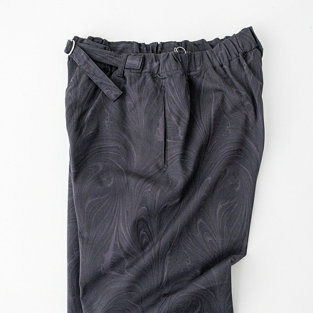 ポストオーバーオールズ  POST Coach Pants (swirly mono )  (3307CP-SM) <br>Post O’Alls(メンズ) <br>