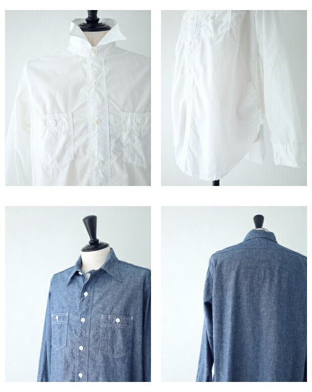 POSTOVERALLSクラシックシャンブレーセント・ルイス(3217)classicchambraySt.LouisPOSTOVERALLS(メンズ)【2023春夏】*送料無料*【後払い決済不可】*