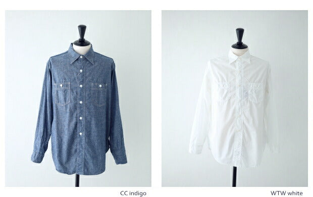 POSTOVERALLSクラシックシャンブレーセント・ルイス(3217)classicchambraySt.LouisPOSTOVERALLS(メンズ)【2023春夏】*送料無料*【後払い決済不可】*