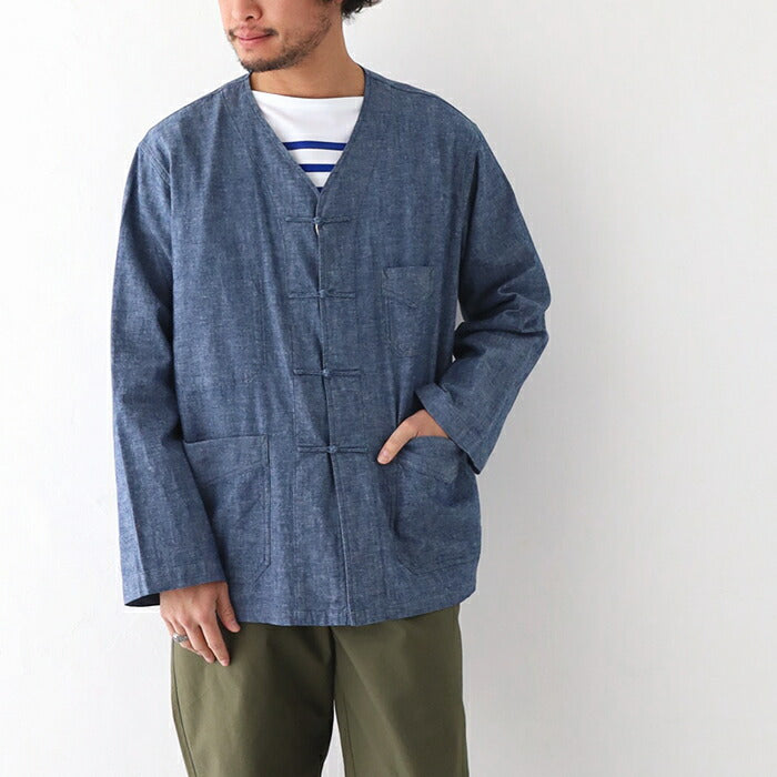 ポストオーバーオールズclassicchambrayPOSTChinoisDV(madeinChina)(3109)classicchambrayPOSTChinoisDV(madeinChina)POSTOVERALLS(メンズ)【2023春夏】*送料無料*【後払い決済不可】*