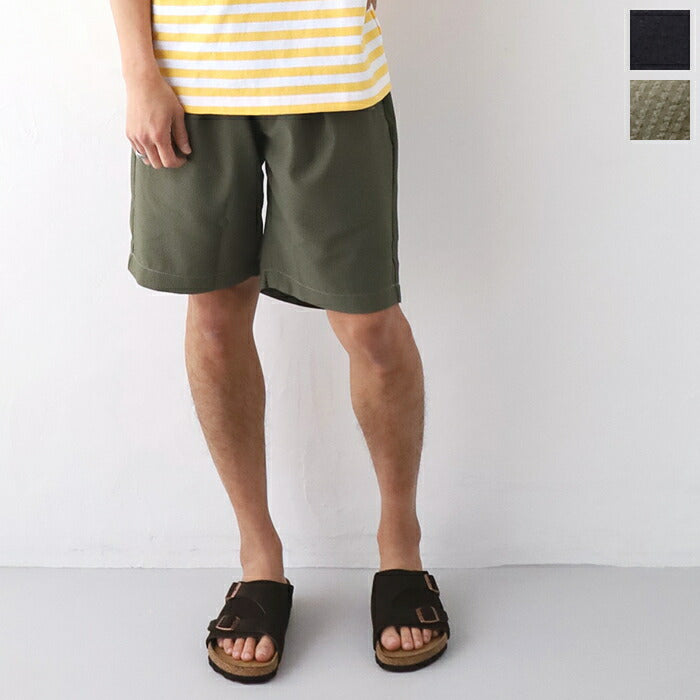 ポストオーバーオールズpolyseersuckerE-ZLax4Shorts(3315S)polyseersuckerE-ZLax4ShortsPOSTOVERALLS(メンズ)【2023春夏】*送料無料*【後払い決済不可】*