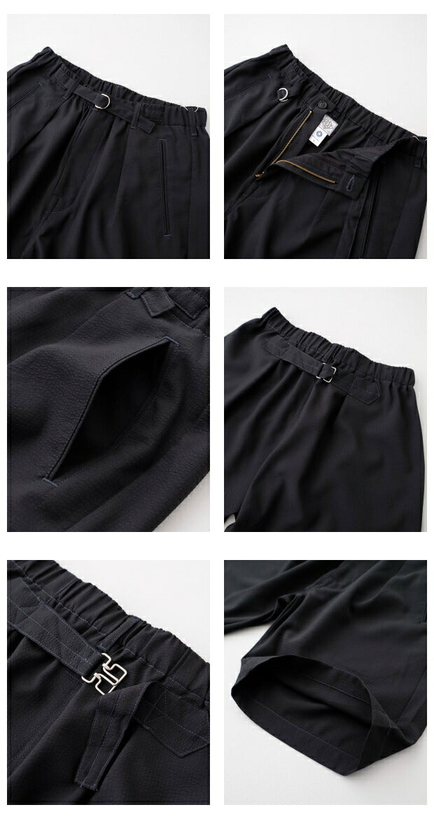 ポストオーバーオールズpolyseersuckerE-ZLax4Shorts(3315S)polyseersuckerE-ZLax4ShortsPOSTOVERALLS(メンズ)【2023春夏】*送料無料*【後払い決済不可】*