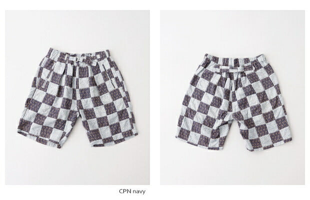ポストオーバーオールズcalicopatchworkE-ZLax4Shorts(3315S)calicopatchworkE-ZLax4ShortsPOSTOVERALLS(メンズ)【2023春夏】*送料無料*【後払い決済不可】*