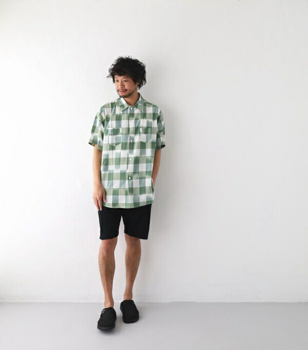 ポストオーバーオールズikatcheckNEUTRA3S/S(3211S)ikatcheckNEUTRA3S/SPOSTOVERALLS(メンズ)【2023春夏】*送料無料*【後払い決済不可】*