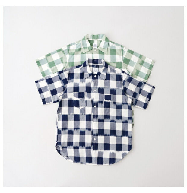 ポストオーバーオールズikatcheckNEUTRA3S/S(3211S)ikatcheckNEUTRA3S/SPOSTOVERALLS(メンズ)【2023春夏】*送料無料*【後払い決済不可】*