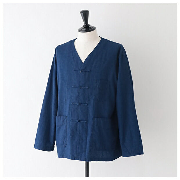 ポストオーバーオールズトロピカルシーチングポストシノワジャケット(3109BTSI)tropicalsheetingPOSTChinoisDVPOSTOVERALLS(メンズ)【2024春夏】*送料無料*【後払い決済不可】*