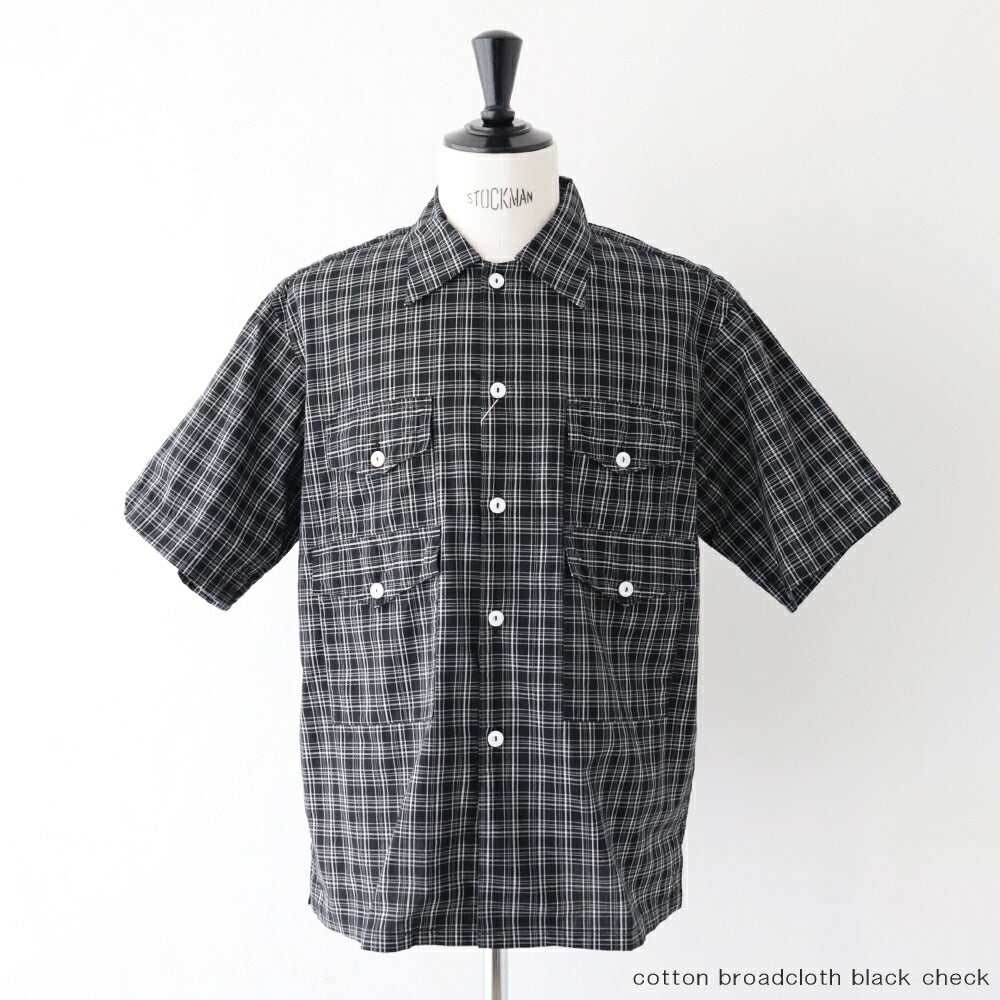 ポストオーバーオールズTown&CountryHAVANA(cottonbroadclothblackcheck)(3230CBC)PostO’Alls(メンズ)【2026春夏】*送料無料*【後払い決済不可】*