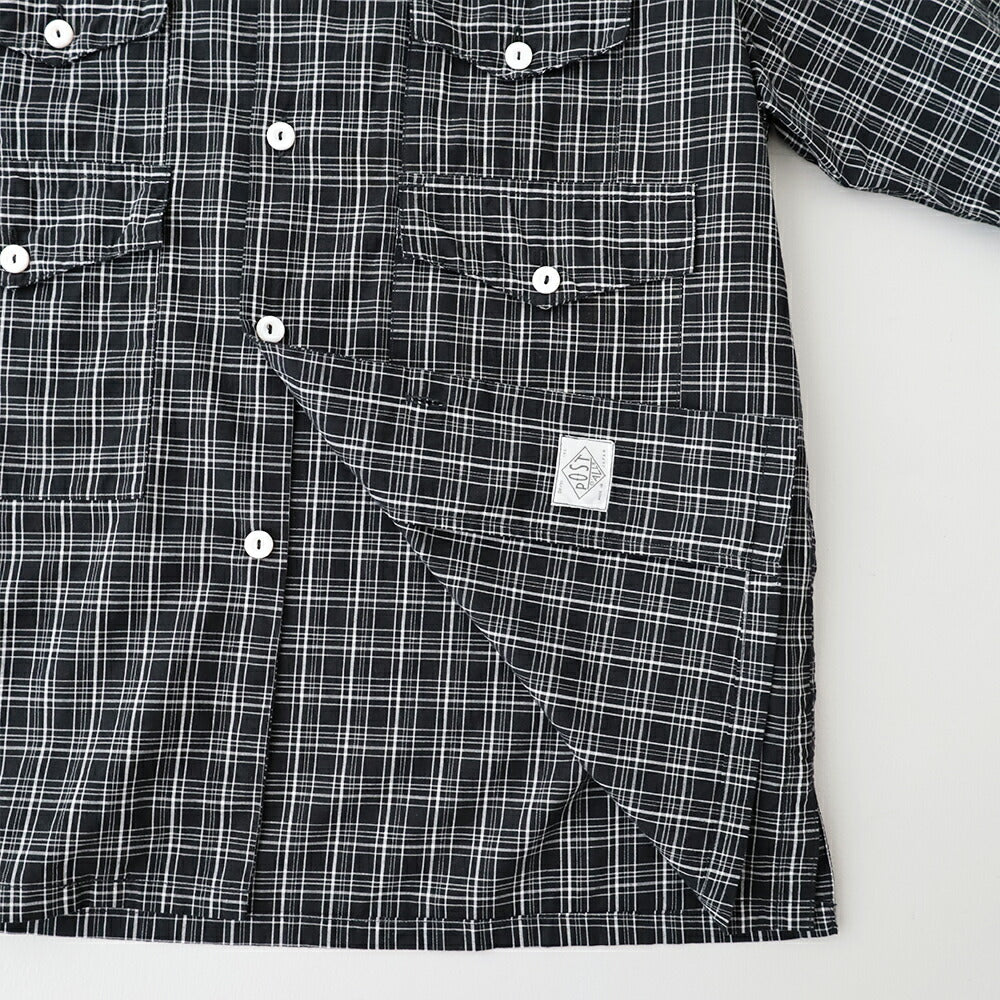 ポストオーバーオールズTown&CountryHAVANA(cottonbroadclothblackcheck)(3230CBC)PostO’Alls(メンズ)【2026春夏】*送料無料*【後払い決済不可】*