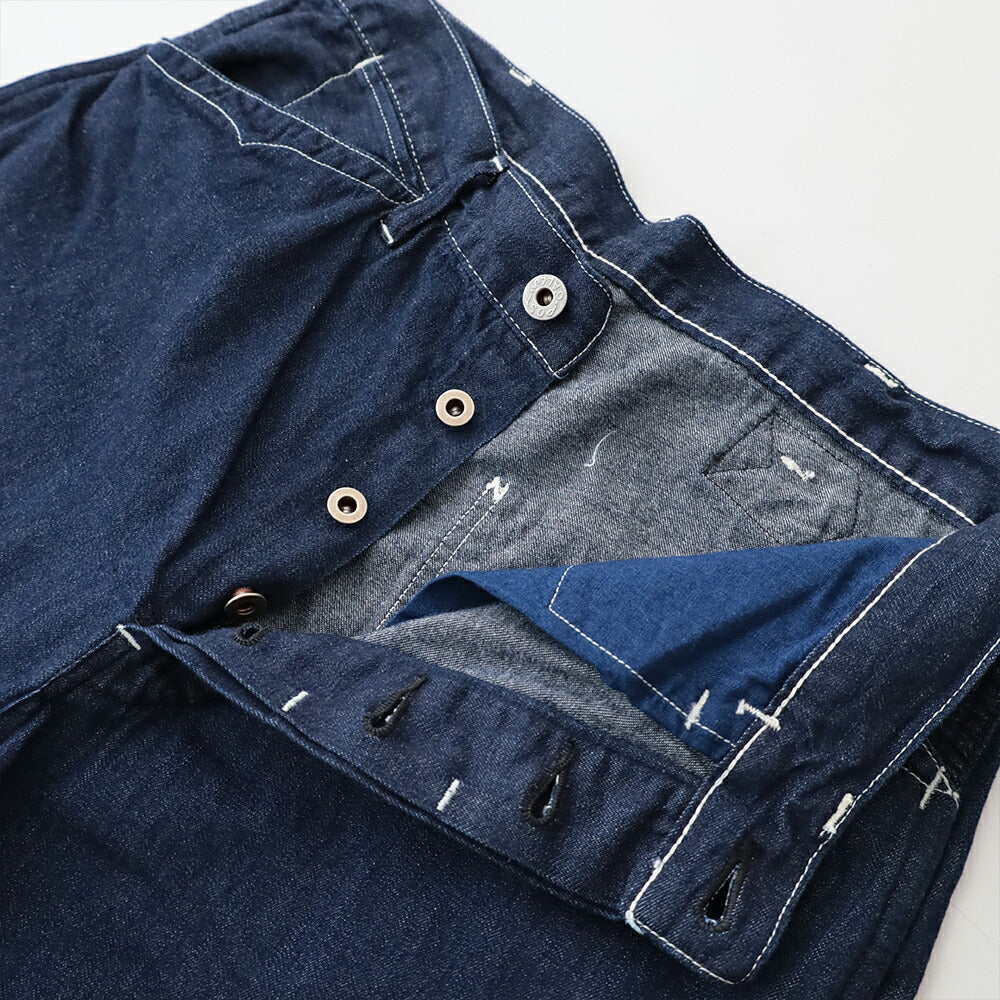 ポストオーバーオールズSWEETBEARShort(8oz.denimdarkindigo)(3327S8DI)PostO’Alls(メンズ)【2026春夏】*送料無料*【後払い決済不可】*