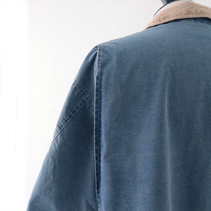 ビーンズ フィールド コート <br>インサレーテッド インディゴ <br>(5575-2043)<br>(メンズ)