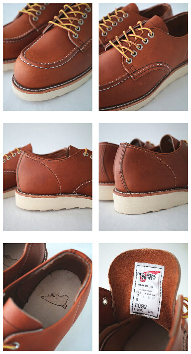 レッドウィング  クラシックモック オックスフォード  (8092)  CLASSIC MOC OXFORD  RED WING(メンズ)