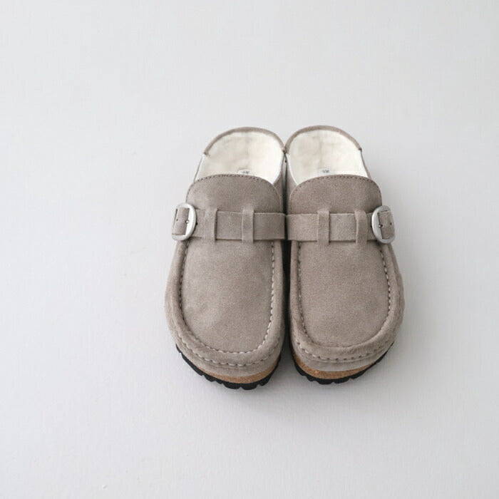 ビルケンシュトックBuckleySuedeShearlingStoneCoinLAF(1023368)BuckleySuedeShearlingStoneCoinLAFBIRKENSTOCK(レディース)【2022秋冬】*送料無料*【後払い決済不可】*