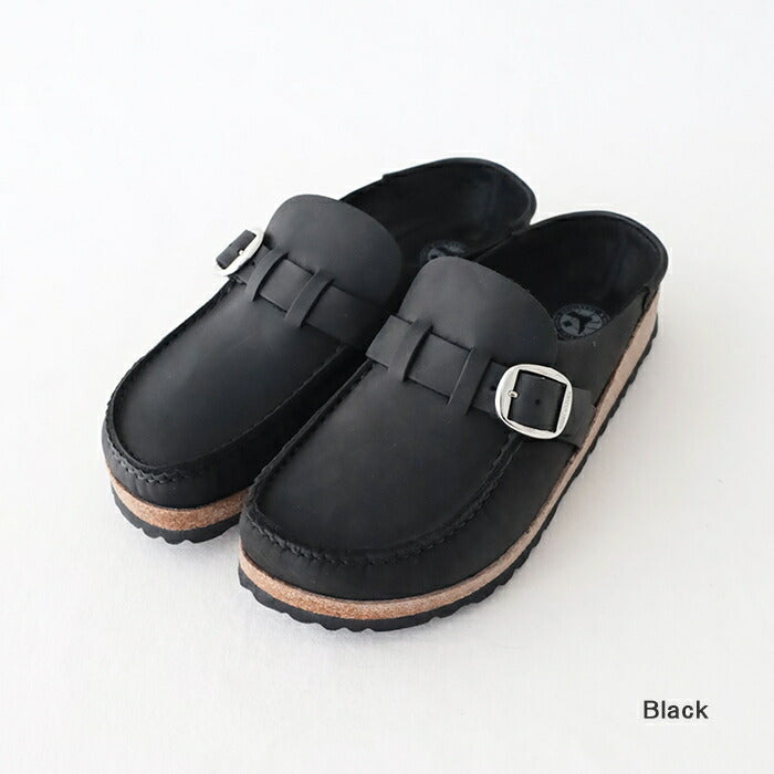 ビルケンシュトックバックリーオイルドレザーブラック(1024942)BuckleyLEOIBlackBIRKENSTOCK(レディース)【2024秋冬】*送料無料*【後払い決済不可】*