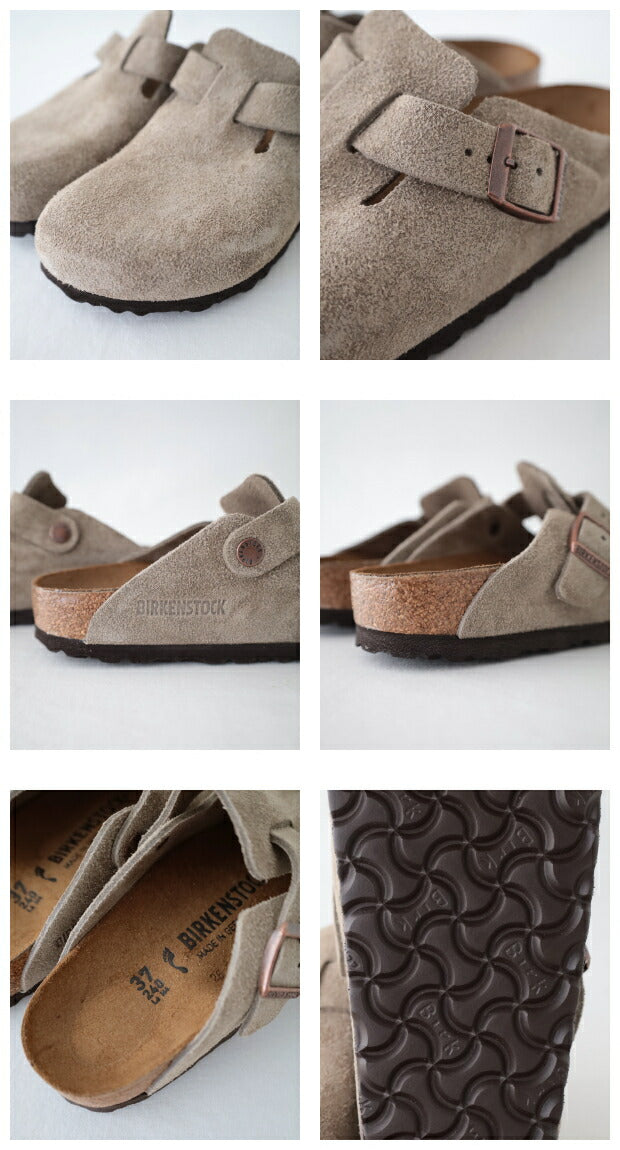 ビルケンシュトックボストン(60463)BostonVLTaupeBIRKENSTOCK(レディース)【2024春夏】*送料無料*【後払い決済不可】*