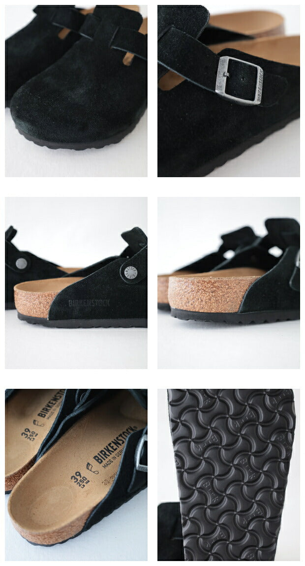 ビルケンシュトックボストン(1027142)BostonVLBlackBIRKENSTOCK(メンズ)【2024春夏】*送料無料*【後払い決済不可】*
