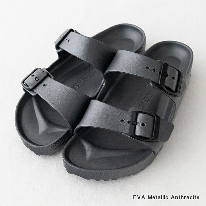 ビルケンシュトックアリゾナ(1001498)ArizonaEVAMetallicAnthraciteBIRKENSTOCK(レディース)【2025春夏】*送料無料*【後払い決済不可】*