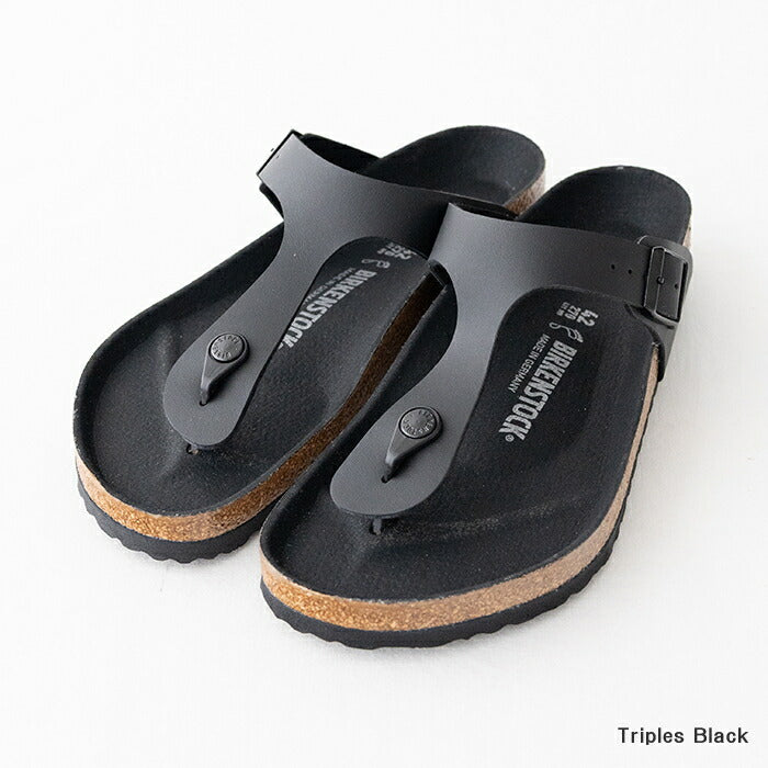 ビルケンシュトックギゼ(1029143)GizehBFTriplesBlackBIRKENSTOCK(メンズ)【2025春夏】*送料無料*【後払い決済不可】*