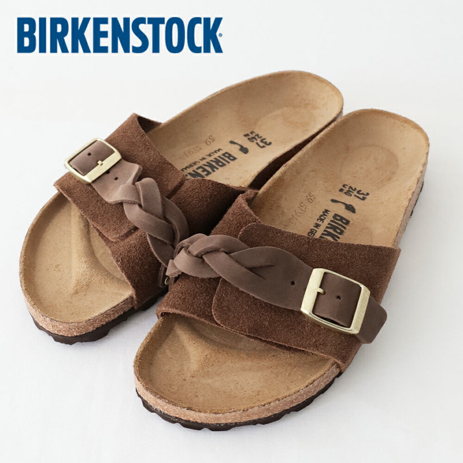 ビルケンシュトックオオイタブレイデッドスエードレザー(1031734)OitaBraidedLEOI/LEVECarafeBIRKENSTOCK(レディース)【2026春夏】*送料無料*【後払い決済不可】*